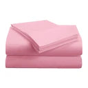 King Size-1500 Series Microfiber Deep Pocket Solid Bed Sheet Set