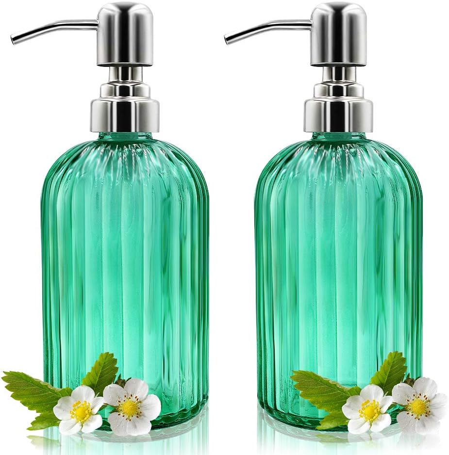 Soap Dispenser - 2 Pack 14 Oz  Soap Dispensers with Pump