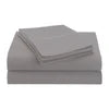 King Size-1500 Series Microfiber Deep Pocket Solid Bed Sheet Set