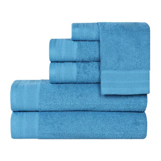 Honey Comb 6 Piece Towel Set